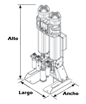 SECADOR DE ADSORCIÓN SERIE CDAS