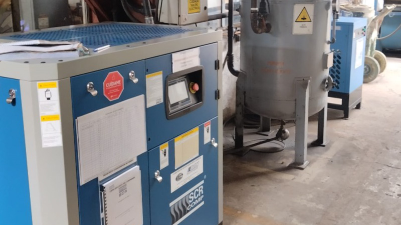 compresores de aire Aceros y Terminaciones